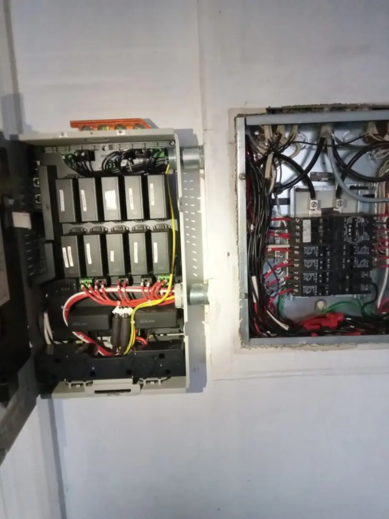 Electrical panel upgrade completed for Indoor Lighting Installation in Lansford
